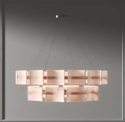 现代吊灯3D模型下载